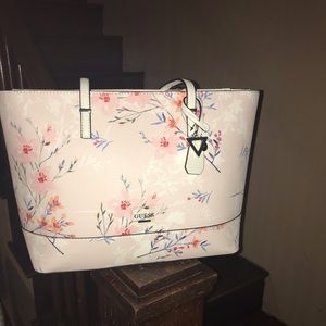 Guess floral print purse